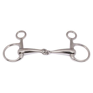 Bocado de enganche inglés Baucher de una sola articulación de alta calidad, de acero inoxidable, para equitación y artículos ecuestres. - Product Image 1