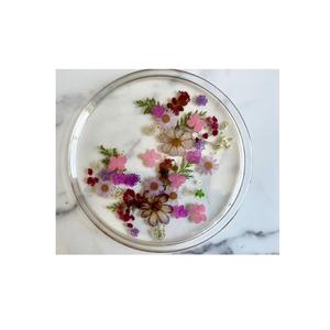 Latest <b>Resin</b> Tray for Gifted Product at Best <b>Price</b> Blue Color <b>Resin</b> Serving Tray for Home Table Decoration & Wedding Gifted Item - Product Image 4