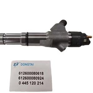 WEIYUAN garantie de haute réputation garantie injecteur à rampe commune 0445120214 pour moteur Diesel WD10 - Product Image 1