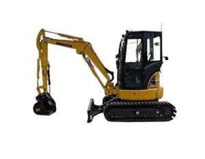 Mini excavadora de orugas Komatsu Pc35 usada APAN 3,5 toneladas 3 toneladas pequeña excavadora Komatsu PC35 excavadora Pc35mr máquina para granja - Product Image 1