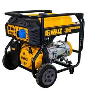 Générateur à châssis ouvert à essence DEWALT DXGNP651E 6,5 kW, démarrage automatique, moteur monocylindre 4 temps 420 cm³, 380 V 60 Hz, courant continu - Product Image 5