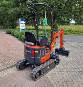 รถขุดขนาดเล็ก Kubota U10-5 1 ตัน 10 แรงม้า ดีเซล แบบ Zero Tail Swing ปรับความกว้างได้ ระบบไฮดรอลิก ขนาดกะทัดรัด - Product Image 3