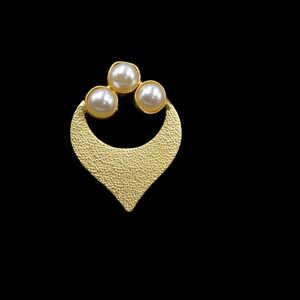 Pendiente de moda pendiente de moda Fabricante Proveedor 18K Chapado en oro Pendientes colgantes de piedra - Product Image 5