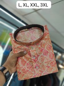 ผ้าไหมสำหรับเทศกาลชุดนอนเคอร์ตาพิมพ์ลายผู้ส่งออกทั่วโลกและผู้จัดจำหน่ายจาก surat ในอัตราที่ต่ำที่สุด - Product Image 6