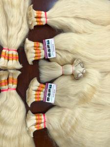 European Raw <b>Tangle</b>-Free Hand Tied Unprocessed Virgin Curly Temple Hair Bundles Hair King India Exporter - Product Image 3