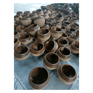 โบว์กะลามะพร้าวจากเวียดนามสีธรรมชาติและหลายขนาด - Product Image 5