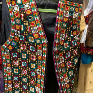 Gilet sans manches pour homme, style afghan ethnique traditionnel, fait main, design traditionnel haut de gamme, vêtement d'extérieur d'été - Product Image 1