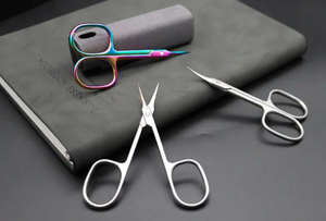 Ciseaux de manucure professionnels de haute qualité de conception personnalisée lame droite en acier inoxydable de nouveau style avec outil de beauté à pointe pointue - Product Image 5