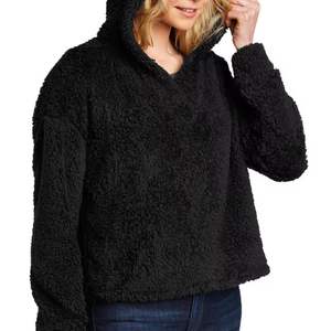 Sudaderas con Capucha de Estilo Holgado de Moda Urbana Estadounidense, 100% Algodón, Cálidas, con Impresión de Logotipo Personalizado, Sudaderas con Capucha para Mujer - Product Image 1