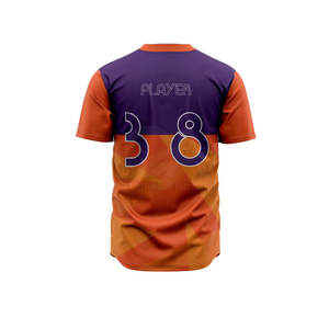 Conjunto de uniforme de béisbol hecho en Pakistán de alta calidad, la mejor ropa deportiva con técnicas impresas de estilo liso, precio razonable, venta en línea - Product Image 4