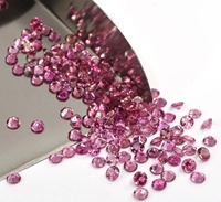 2mm Natürlicher Rosa Turmalin Facettierter Edelstein AAA-Qualität Wärmebehandelt Kalibriert Gute Farbe Großhandelspreis IGI-Zertifikat