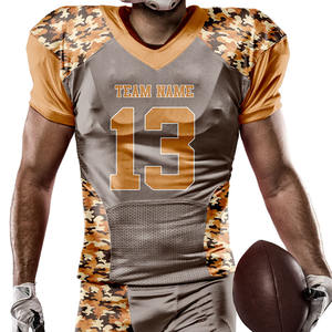 Camiseta de fútbol americano de alta calidad, ropa deportiva personalizada para equipos, uniforme de fútbol americano, venta al por mayor, ropa de fútbol americano - Product Image 6