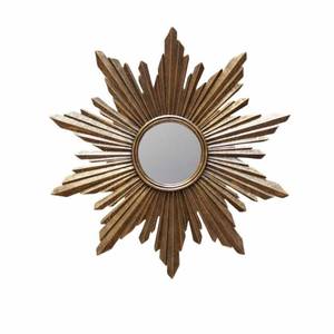 Best Selling Iron <b>Mirror</b> Art <b>Irregular</b> Circular Living Room Metal Frame Wall <b>Mirror</b> Decor Christmas Vintage Luxury Space Casual - Product Image 3