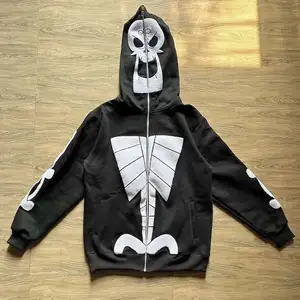 High Quality Custom Manufacturer Custom All over Print Hoodie Factory French Terry Graphic Hoodie Sport Men Full Zip up Hoodies