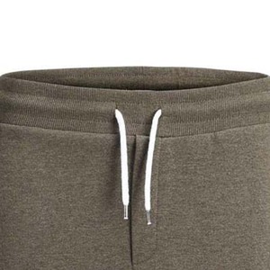 Pantalones cortos de gimnasio de algodón de peso pesado para hombre al por mayor pantalones cortos deportivos de lana transpirables de secado rápido tela de lona de cintura alta - Product Image 2