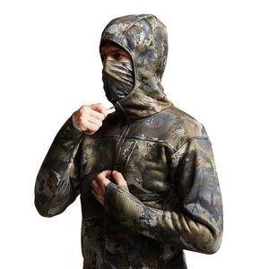 เสื้อแจ็กเก็ตล่าสัตว์ลายนกเป็ดน้ำผ้าถักโพลีเอสเตอร์กันลมทนทานขนแกะหุ้มฉนวน - Product Image 6