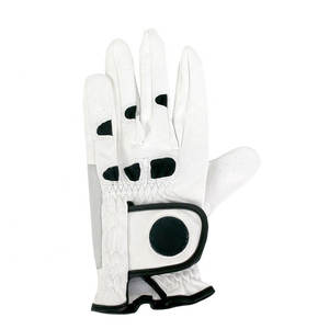 100% cuir véritable hommes gants de Golf nouveauté haute qualité anti-dérapant particule cuir matériel confortable équipement de sport - Product Image 5