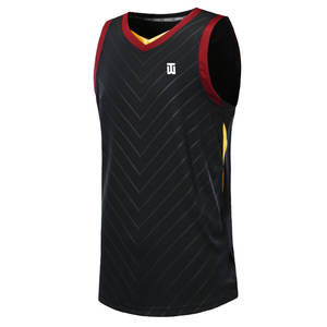 Camiseta de baloncesto para hombre de poliéster 100% hecha a medida, ropa de equipo de talla grande transpirable para fanáticos de los deportes - Product Image 2