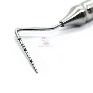 Vente en gros Détartreurs à sonde dentaire en acier inoxydable à double extrémité - Product Image 2