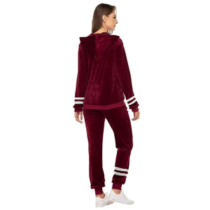 Survêtements décontractés avec logo personnalisé unisexe Tops de survêtement en coton de haute qualité Long Length-Men Women Wholesale Solid Pattern - Product Image 6