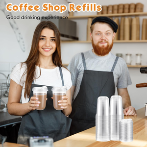 Gobelets en plastique jetables étanches et résistants au congélateur, avec couvercles à bec sans paille, pour fêtes et événements de Noël - Product Image 2