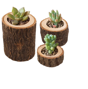 เชิงเทียนไม้แข็งธรรมชาติยังไม่เสร็จสำหรับตกแต่งบ้านเชิงเทียนดีไซน์โต๊ะหรูหราสำหรับอาหารค่ำวันคริสต์มาส - Product Image 3