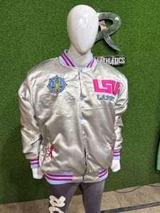 OEM Service Wholesale Embroidery <b>Nylon</b> Windproof Custom Varsity Bomber Satin Jacket Men Chenille Patched Embroidery logo Men's - Product Image 6