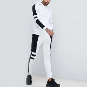 Ensemble de jogging, survêtement, automne, chaud, col rond, lavage à l'acide, respirant, vente en gros, vêtements de sport pour hommes, survêtement personnalisé, ensembles de 2 pièces - Product Image 2