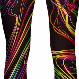 Vente en gros Legging sexy à motif uni pour femme Leggings minces de sport, de yoga et de course pantalons de gymnastique personnalisés respirants à taille haute - Product Image 6