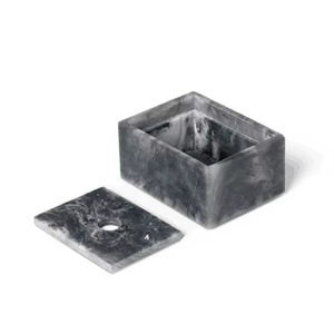 กล่องไม้ถูพื้นทำมือทำจากเรซินสำหรับตกแต่งบ้านสำนักงานและโซลูชันการตกแต่งดีไซน์แบบฝังเอกลักษณ์ - Product Image 1