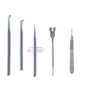 Kit de instrumentos quirúrgicos para estudiantes, Kit de instrumentos de laboratorio avanzado de acero inoxidable para dispensar ranas, biología, anatomía, botánica, 27 Uds. - Product Image 2