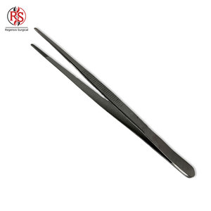 Pinzas de Presión Rectas de Acero Inoxidable de Calidad Premium para Tejidos, Instrumentos Quirúrgicos - Product Image 3