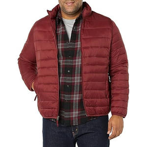 Veste d'hiver personnalisée, veste chaude à bulles, vente en gros, veste matelassée en duvet de grande taille pour hommes - Product Image 3