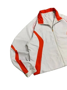 Chaqueta Deportiva Retro de Nailon con Cierre y Logotipo Bordado Personalizado, Chaqueta Cortavientos para Hombre - Product Image 2