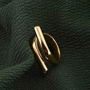 Lab Grown Sleek Gold Band Anillo de diamantes Diseño atemporal Un brillo radiante y elegancia duradera Perfecto para regalo de aniversario-DS0612 - Product Image 5