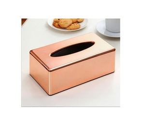 Antique Hammered Bronze Tone Metal Tissue Box <b>Cover</b> Customized New Design <b>Table</b> Napkin Holder for Luxury Hotel Restaurant - Product Image 4