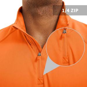 Chemise de pêche pour homme de haute qualité personnalisée, UPF 50, manches longues, fermeture éclair 1/4, combinaison de pêche, logo personnalisé, chemise à manches longues, combinaison de pêche - Product Image 5