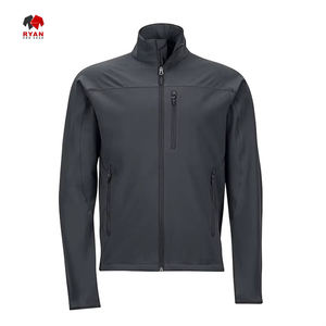Chaqueta Softshell personalizada de alta calidad, impermeable, a prueba de viento, ropa deportiva para exteriores para hombres y mujeres, logotipo personalizado - Product Image 6