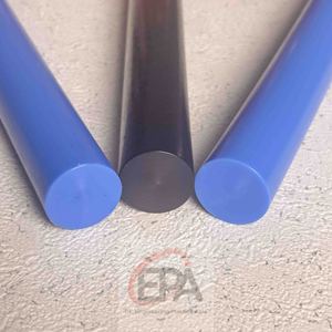 Varilla versátil de HDPE azul de 160mm x 1m que proporciona una excelente resistencia al desgaste e integridad estructural para proyectos de fabricación - Product Image 3