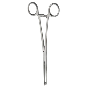 Pinzas quirúrgicas Allis de acero inoxidable, rectas, delicadas, con dientes, para agarre pesado - Product Image 2