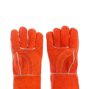 Nouveau 2025 prix d'usine en gros sur mesure de haute qualité gants en cuir durables longue soudure haute température porter - Product Image 5