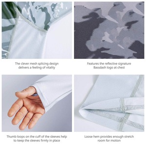 Maillot de pêche léger par sublimation, polos de pêche à impression personnalisée maillots de pêche unisexes confortables à séchage rapide - Product Image 4