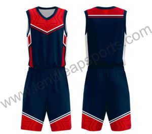 Maillot de basket-ball à sublimation personnalisée ensemble d'uniformes d'équipe à quantité minimale de commande bas - Product Image 6