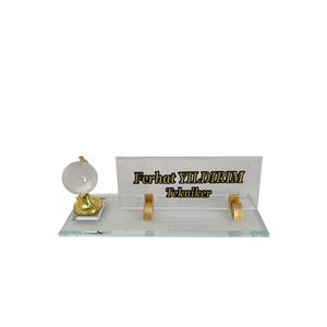 Targhetta Desktop personalizzata M543-şffgold - Product Image 4