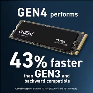 <span class=keywords><strong>Disque</strong></span> <span class=keywords><strong>dur</strong></span> interne SSD <span class=keywords><strong>Crucial</strong></span> P3 Plus 1T pour ordinateur portable/PC SATA - Product Image 4