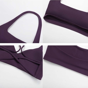 Ensemble de yoga sexy pour femmes vente en gros de vêtements de sport de fitness et d'athlétisme pour femmes ensembles de yoga 2 pièces - Product Image 5