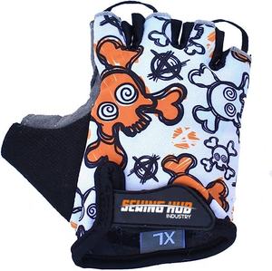 Gants de cyclisme personnalisés Deko pour hommes demi-doigt gel de vélo gant sans doigt rembourré unisexe - Product Image 1