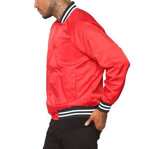 Veste universitaire en laine de haute qualité tendance industrie Letterman veste de Baseball col à manches longues broderie toutes tailles été - Product Image 5