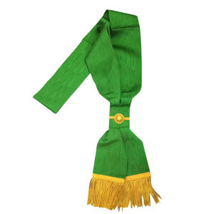 Ceintures de broderie de fil de ceinture brodées à la main les plus vendues pour les insignes maçonniques uniformes - Product Image 5