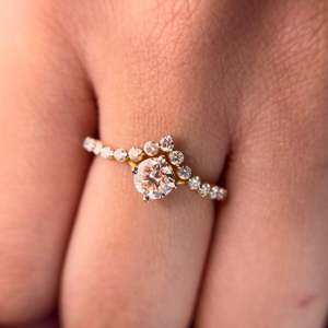 AR-1001 <b>Diamond</b> <b>Rings</b> Elegant and Luxurious Product - Product Image 3